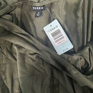 Dark green and black tie dye jumpsuit